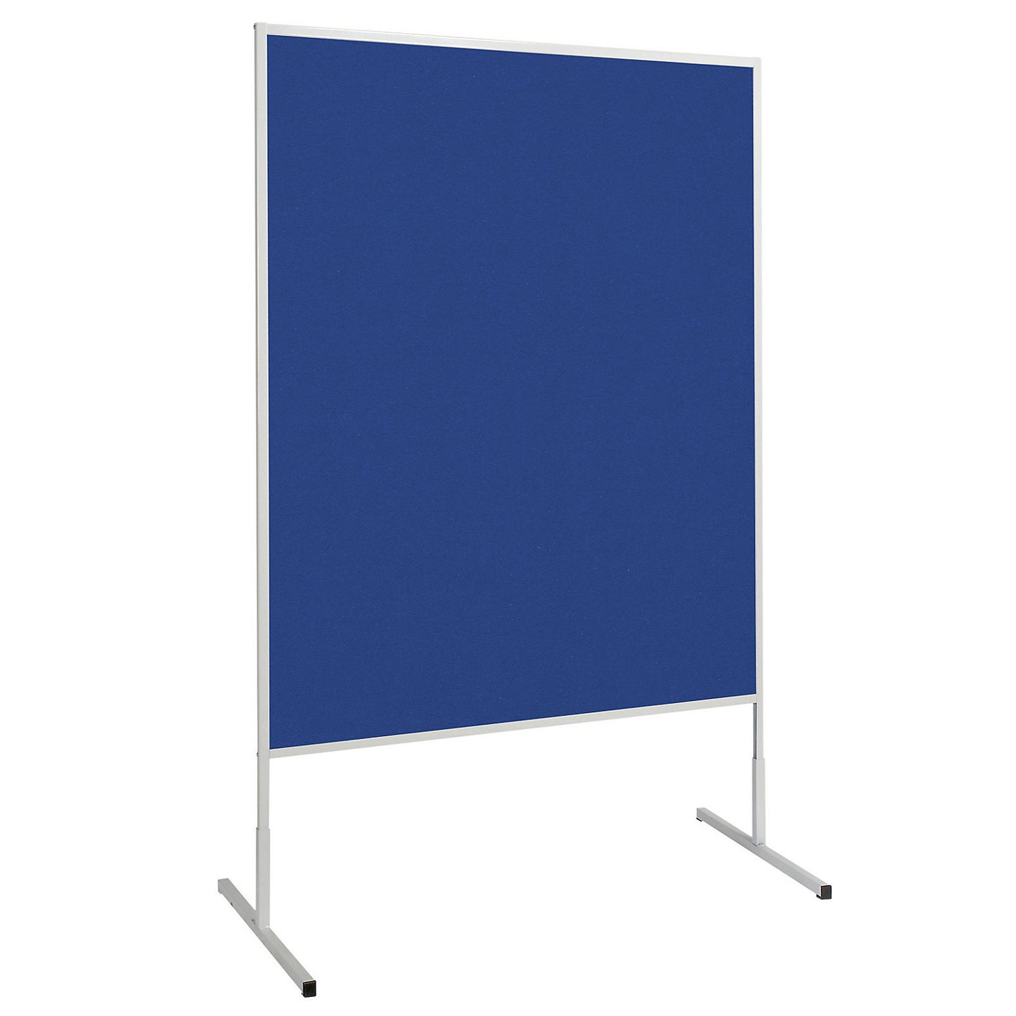 Presentation board, felt, blue, WxH 1200 x 1500 mm.