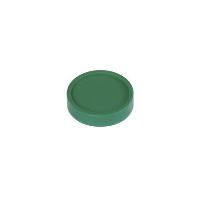 Round magnets, Ø 30 mm, pack of 100, green.