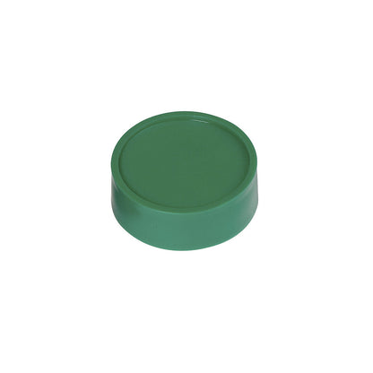 Round magnets, Ø 34 mm, pack of 50, green.