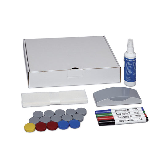 Whiteboard accessory set, small cardboard box, pack of 2.