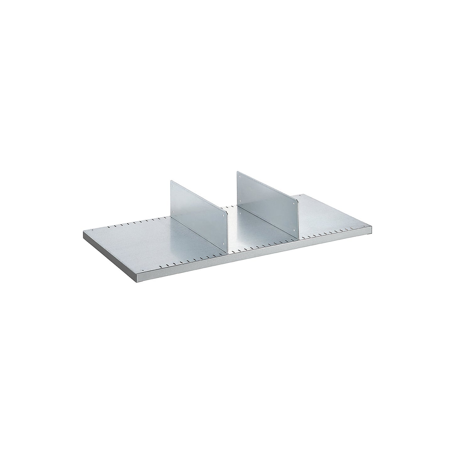 Divider for adjustable shelf, width 490 mm, light grey.