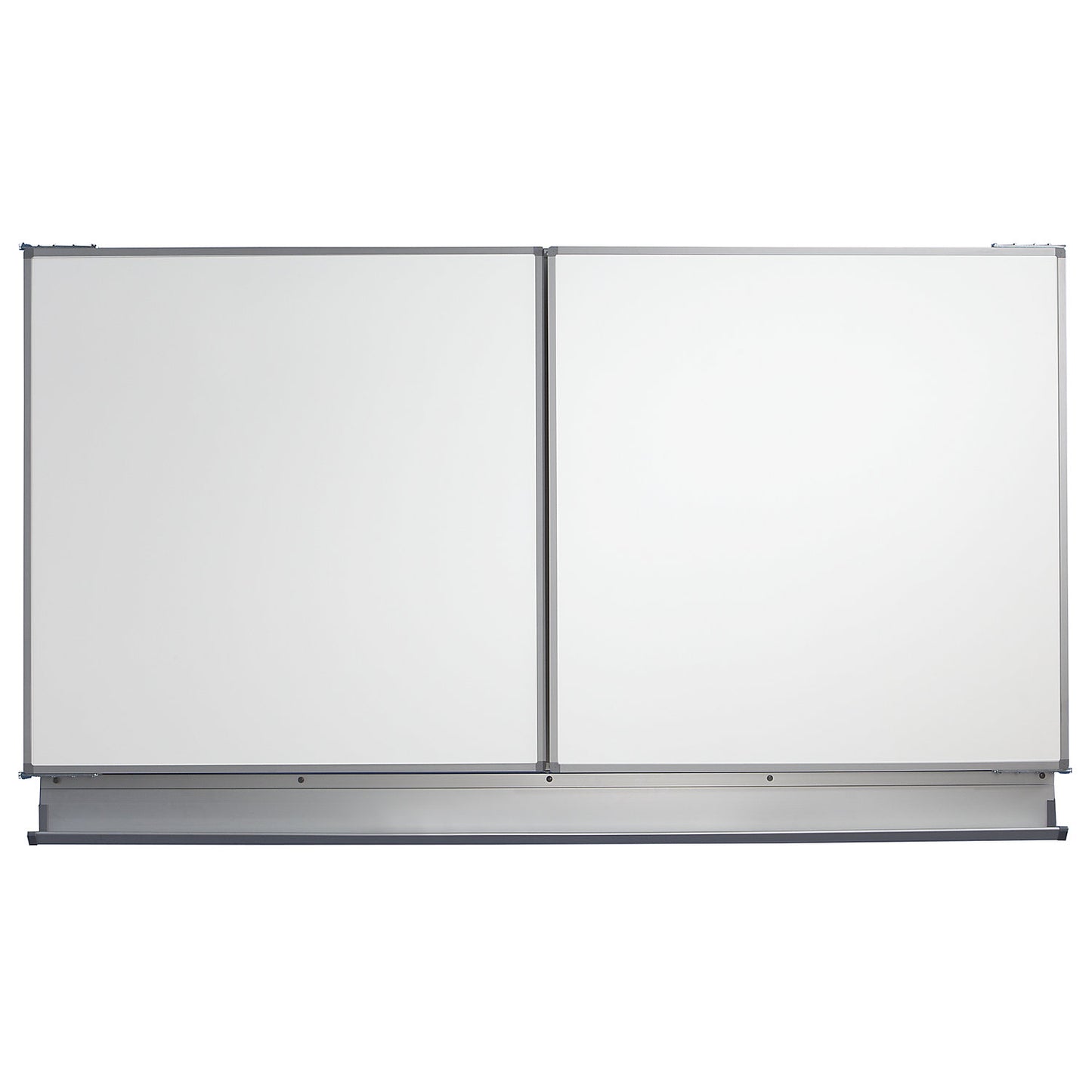 Folding wall board, sheet steel, enamel, WxH 4060 x 1030 mm.