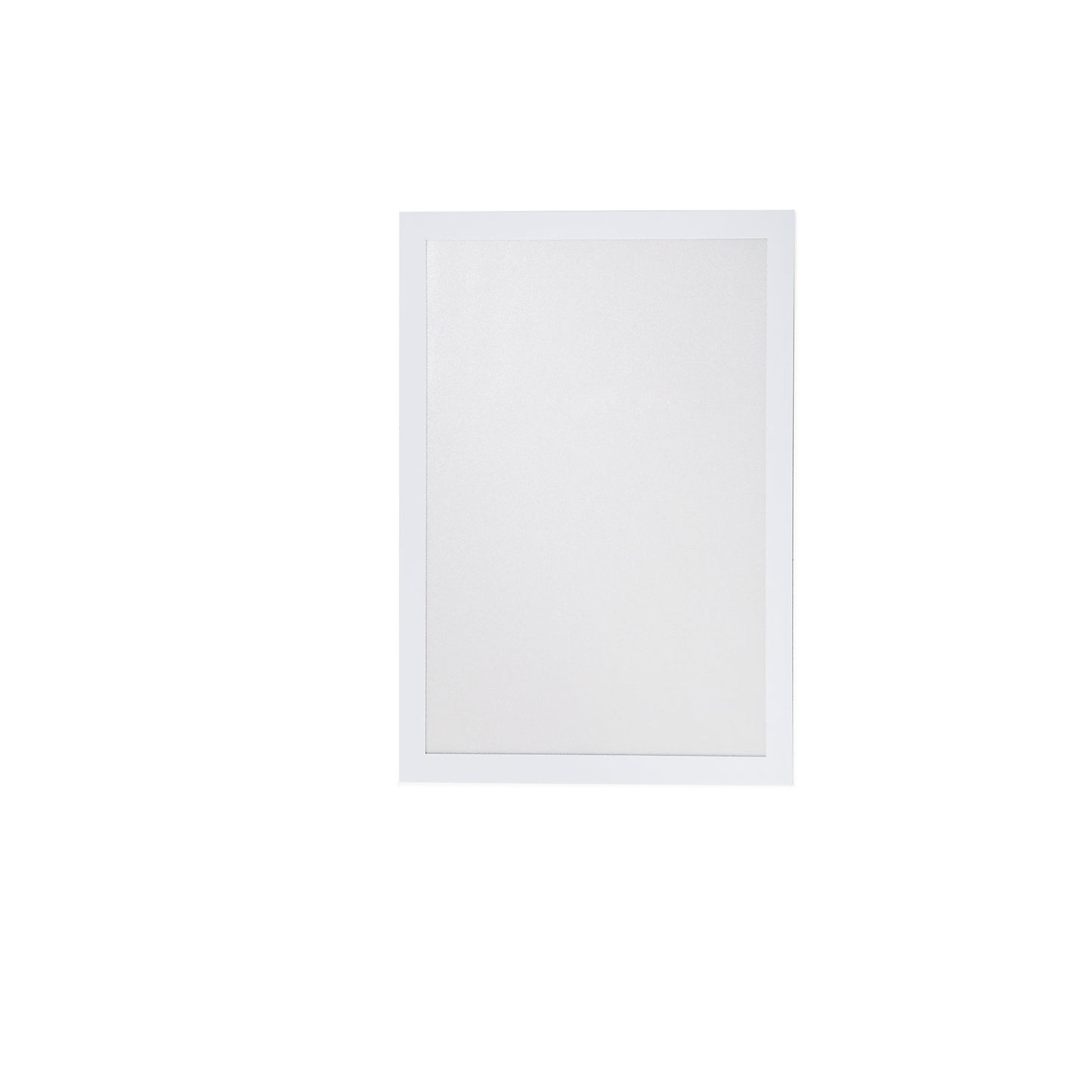 DURAFRAME® display frame, self adhesive, magnetic, for A4, white frame, pack of 20.