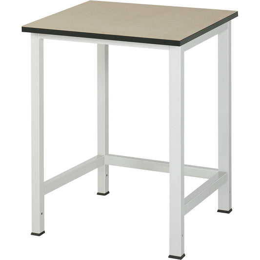 Work table for Series 900 workstation system, height 825 - 1025 mm, MDF worktop, width 750 mm.