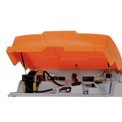 CUBE lubricant tank, Outdoor Premium, with hinged lid, capacity 1000 l.