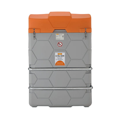 CUBE used oil tank, Outdoor Premium, with hinged lid, capacity 1000 l.