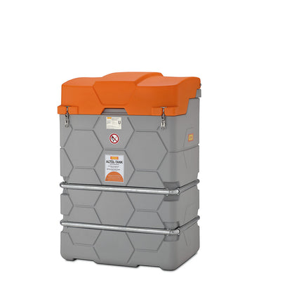 CUBE used oil tank, Outdoor Premium, with hinged lid, capacity 2500 l.