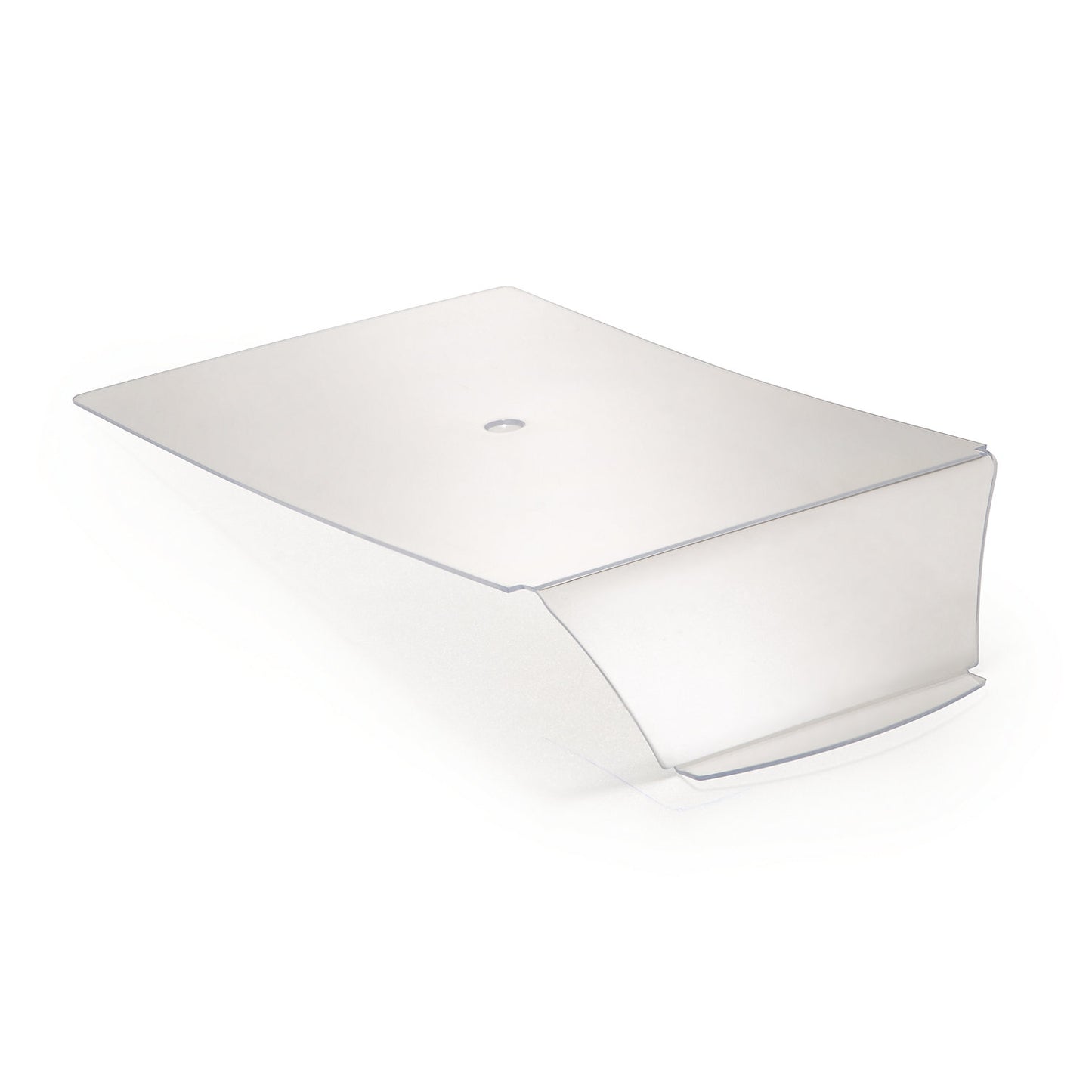Dust cover for open fronted storage bins, pack of 10, for 9.76 l capacity.