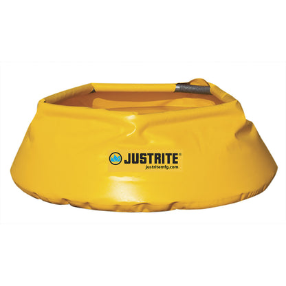 POP-UP emergency folding tray, special vinyl tarp with foam ring, sump capacity 76 l.