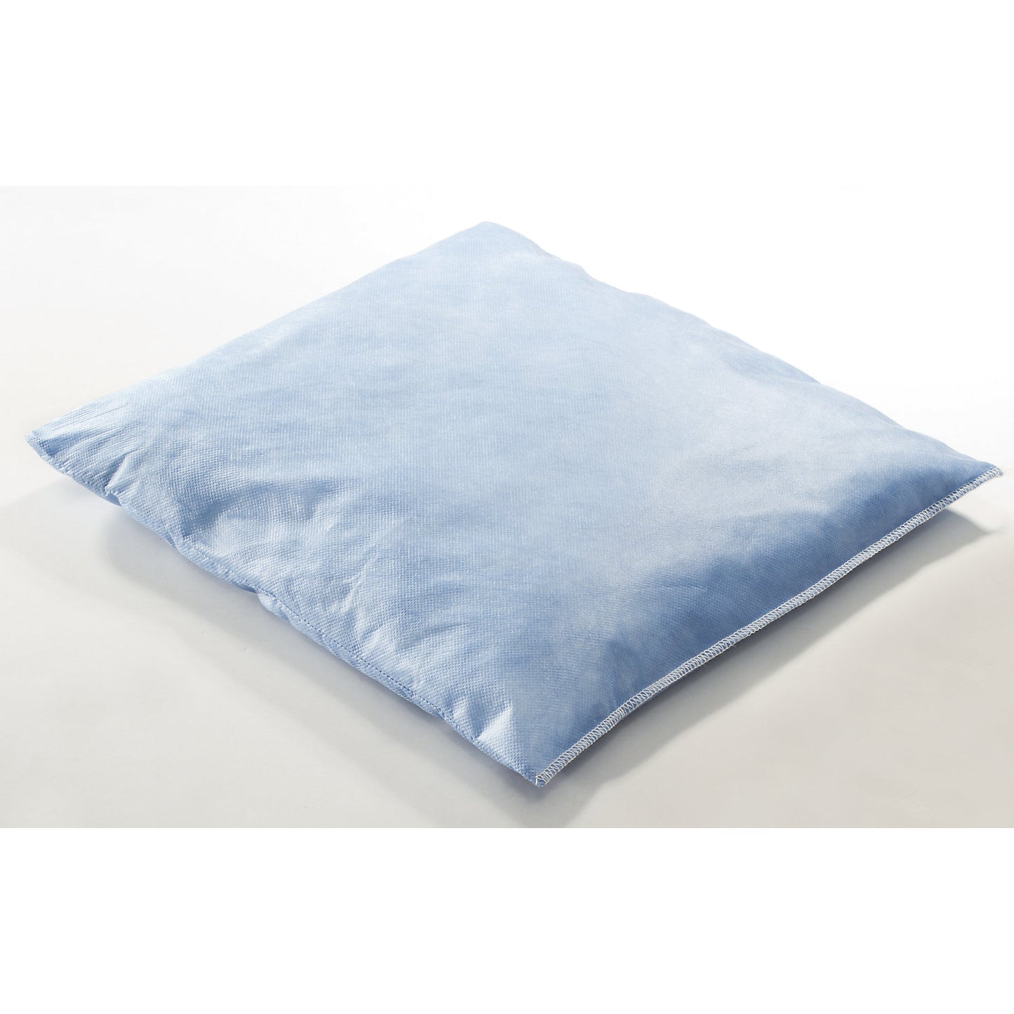 Absorbent fleece cushion, oil version, 400 x 400 mm, blue, pack of 16.