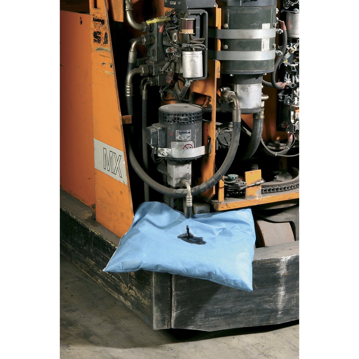 Absorbent fleece cushion, universal version, 400 x 400 mm, pack of 16.