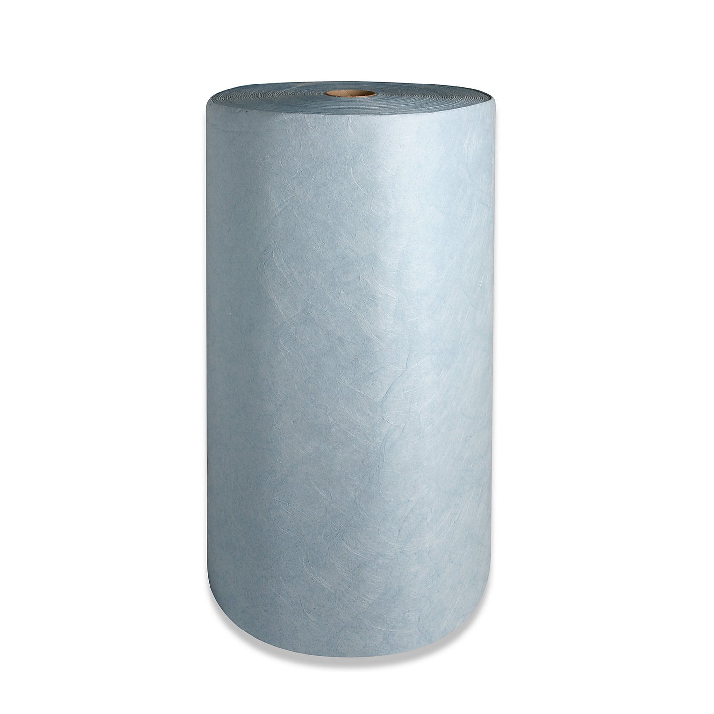 FIRST absorbent sheeting, roll of sheeting, medium version, for oil, 800 mm x 60 m, blue.