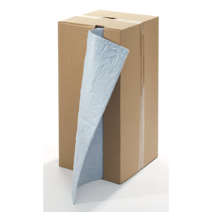 BASIC absorbent sheeting, roll of sheeting, for oil, 800 mm x 40 m.