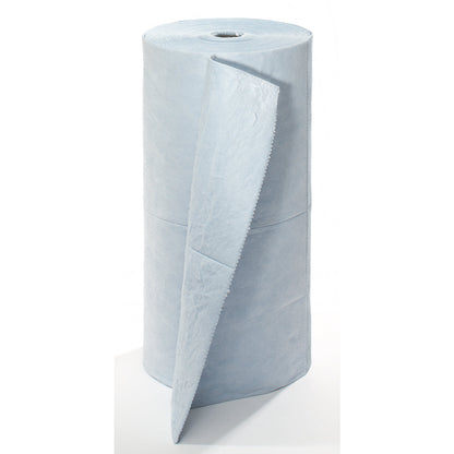 BASIC absorbent sheeting, roll of sheeting, for oil, 800 mm x 40 m.