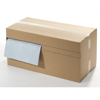 BASIC absorbent sheeting, roll of sheeting, for oil, 400 mm x 40 m, pack of 2 rolls.