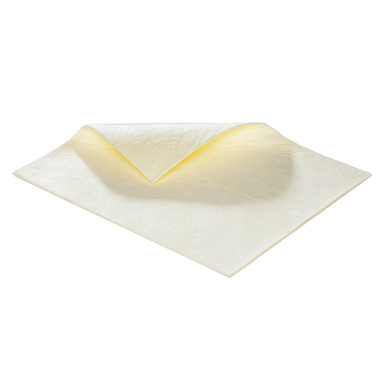 BASIC absorbent sheeting, sheets, for chemicals, 500 x 400 mm, pack of 100.