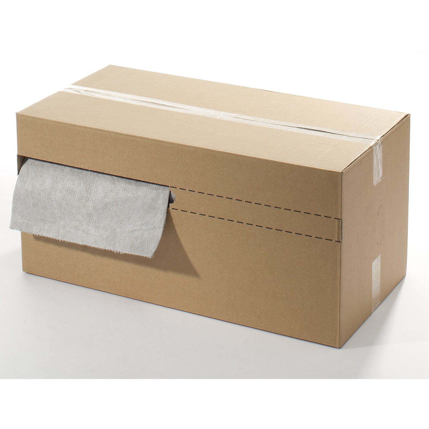 BASIC absorbent sheeting, roll of sheeting, universal, 400 mm x 40 m, pack of 2 rolls.