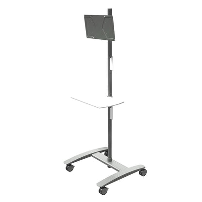 VIEWMATE COMBO AV trolley, for one monitor, silver.