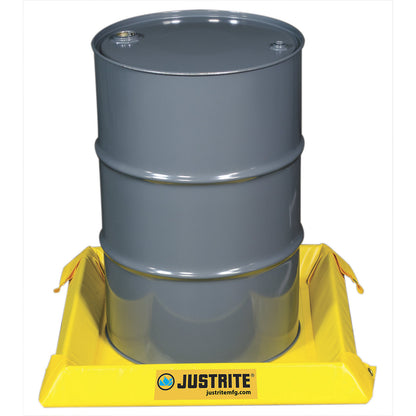 Universal sump tray, flexible, external height 102 mm, sump capacity 151 l, weight 4 kg.