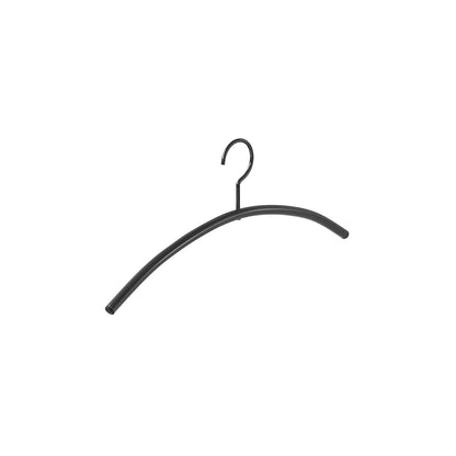 TIMELESS coat hanger, diameter 13 mm, pack of 4, jet black RAL 9005.