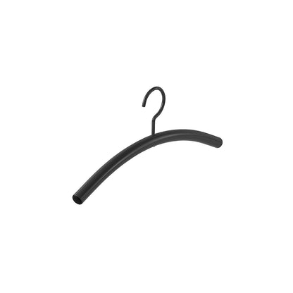 TIMELESS coat hanger, diameter 22 mm, pack of 4, jet black RAL 9005.