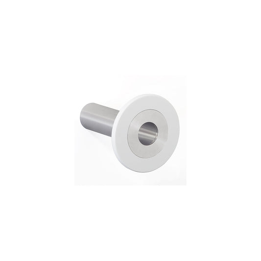 POINT designer coat hook, hook length 100 mm, white.