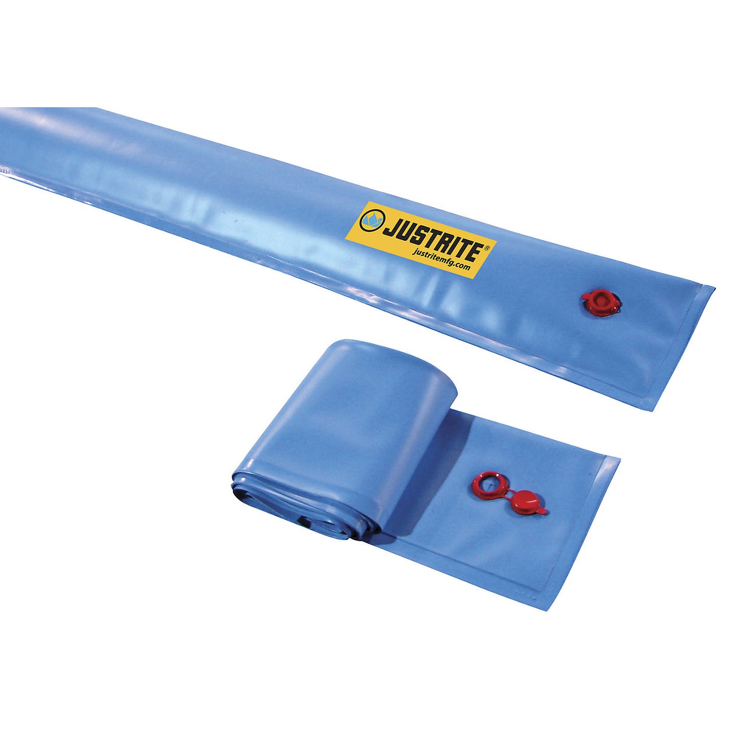 Barrier roll for filling with water, reusable, PVC film, LxW 3 m x 229 mm.