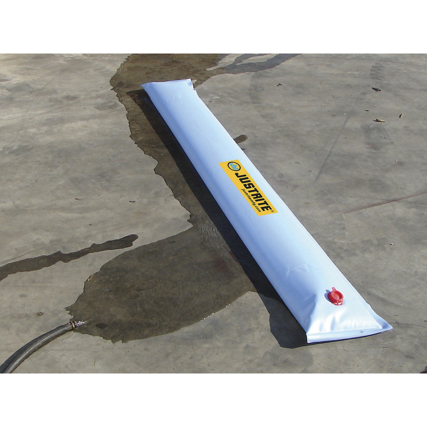 Barrier roll for filling with water, reusable, PVC film, LxW 15.2 m x 229 mm.