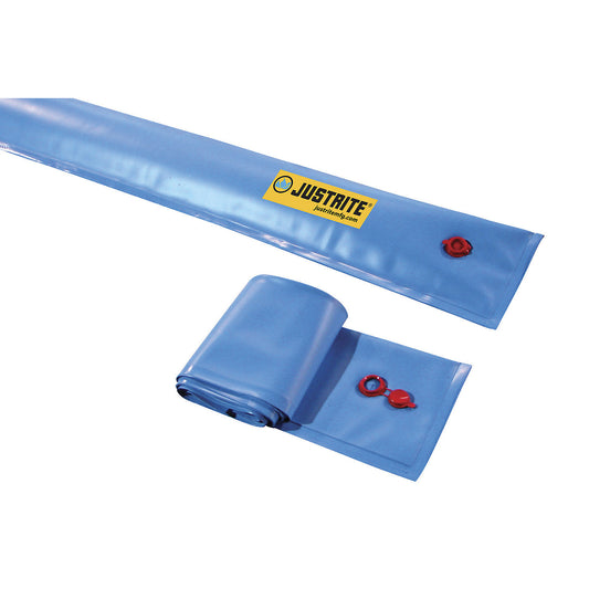Barrier roll for filling with water, reusable, PVC film, LxW 15.2 m x 229 mm.