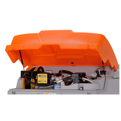 CUBE diesel tank, Outdoor Premium, capacity 1500 l, with electric pump 56 l/min.