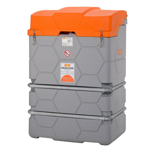 CUBE diesel tank, Outdoor Basic, capacity 1000 l, with electric pump 56 l/min.