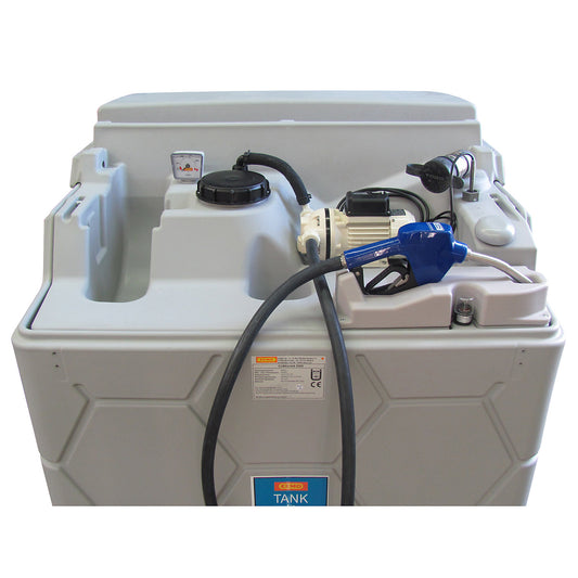 CUBE tank for AUS 32 (AdBlue®), Indoor Basic, without hinged lid, height 1740 mm, capacity 1500 l.