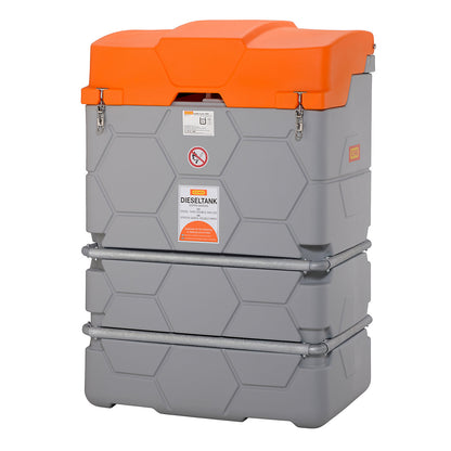 CUBE diesel tank, Outdoor Premium, capacity 1000 l, with electric pump 56 l/min.
