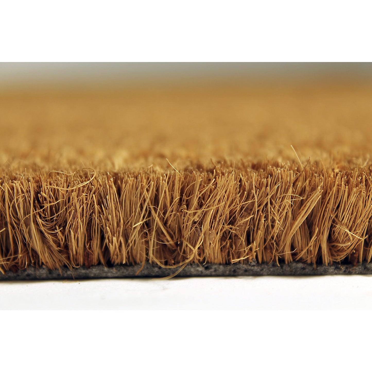 Coconut matting, PVC, sold by the metre, WxH 1000 x 17 mm.