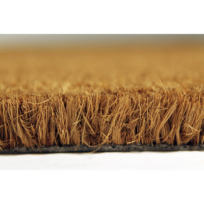 Coconut matting, PVC, sold by the metre, WxH 1000 x 17 mm.