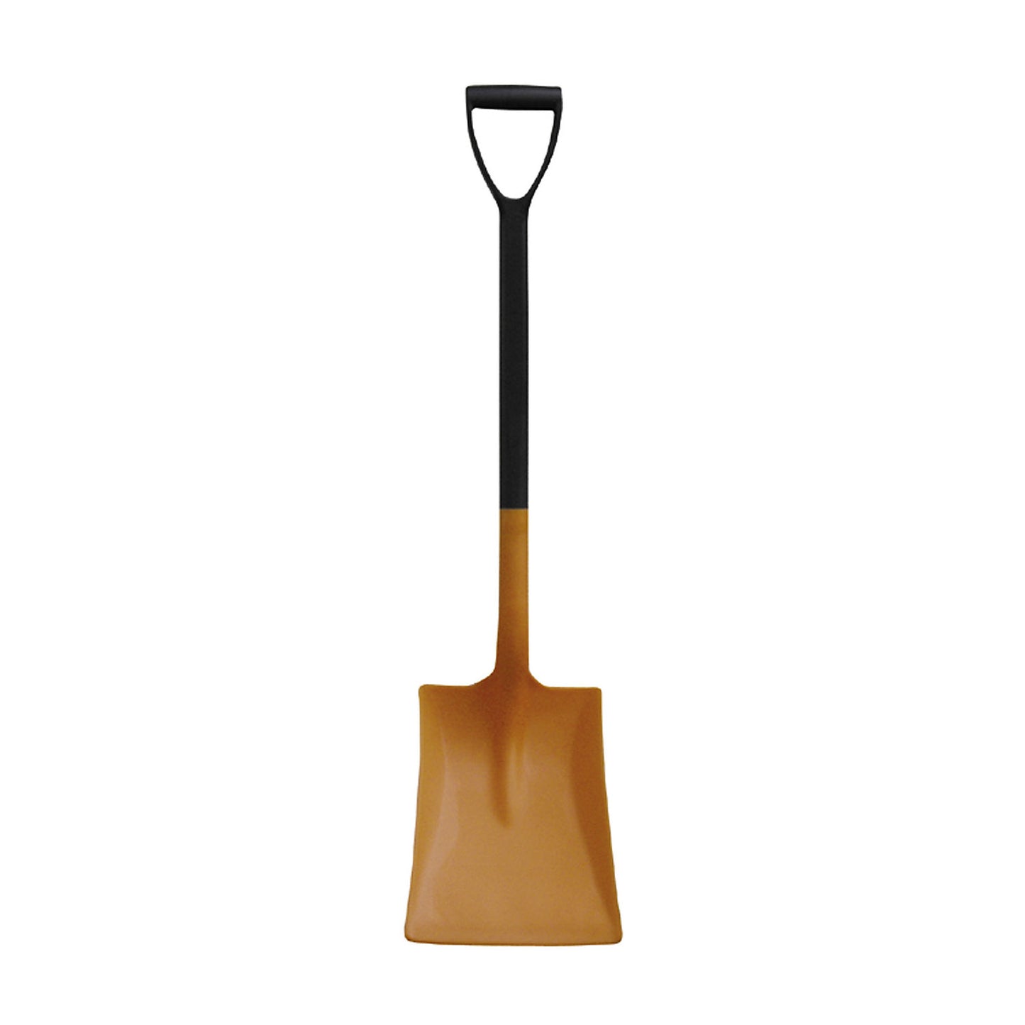 Universal shovel made of PP, orange, overall length 980 mm.