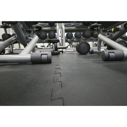 Sport-Tile plug-in system, corner element, LxW 610 x 610 mm.