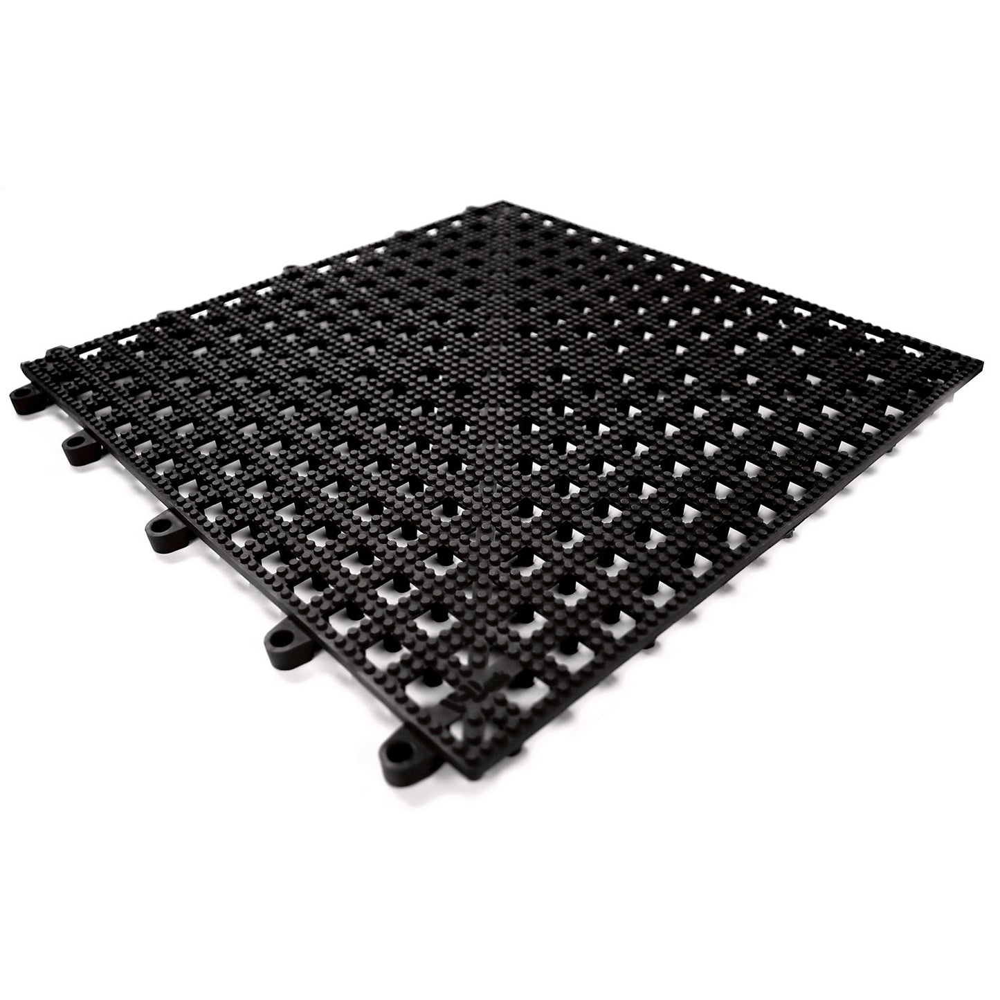 Flexi-Deck, pack of 9, black, LxW 300 x 300 mm.