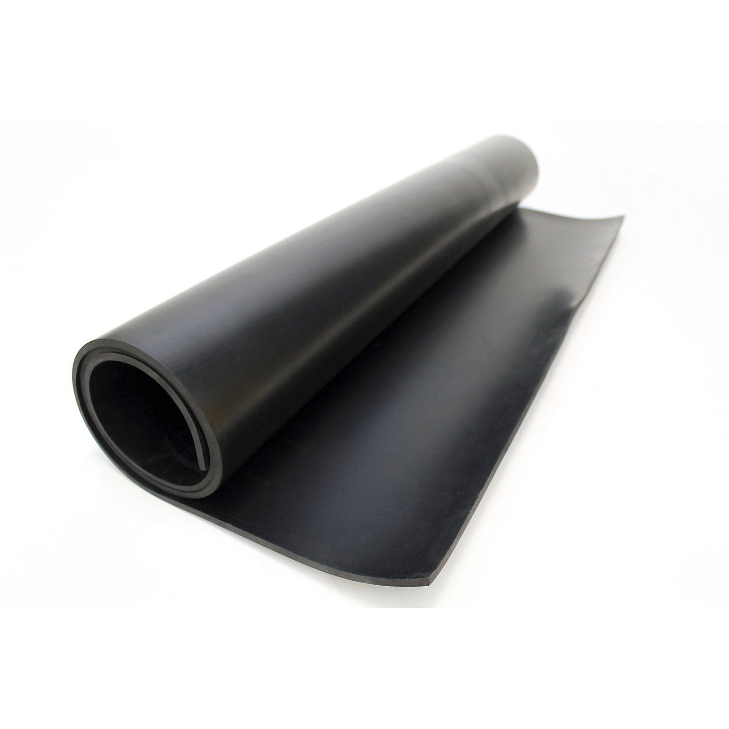 Standard industrial rubber, per metre, max. roll length 10 m, height 4.5 mm.