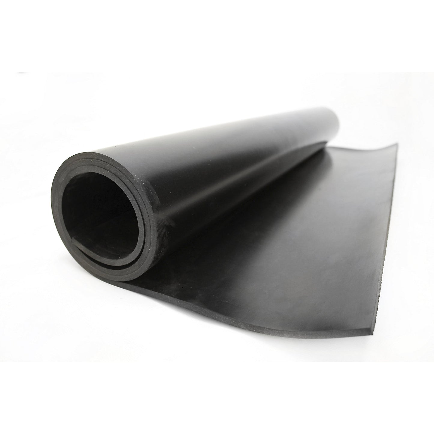 Industrial rubber, nitrile, width 1400 mm, per metre, height 1.5 mm.