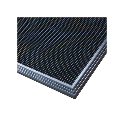 Sani-Trax® disinfection matting, LxW 810 x 610 mm, black.