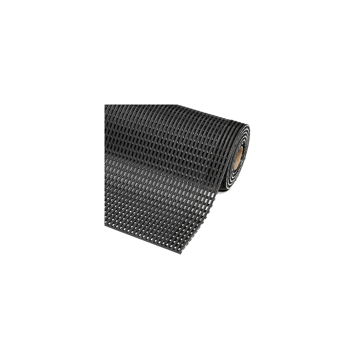 Flexdek™ grid matting, width 600 mm, sold by the metre, black.