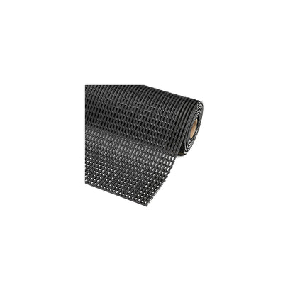 Flexdek™ grid matting, width 600 mm, sold by the metre, black.