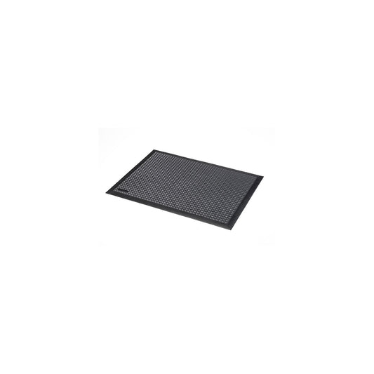 Skystep studded ESD workstation matting, black, LxWxH 1500 x 900 x 13 mm.