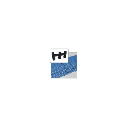 Connector, black, for non-slip matting, for length and width.