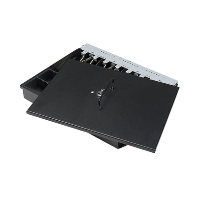 Lid, lockable, SAFESCAN 4141L, with 2-piece key set.