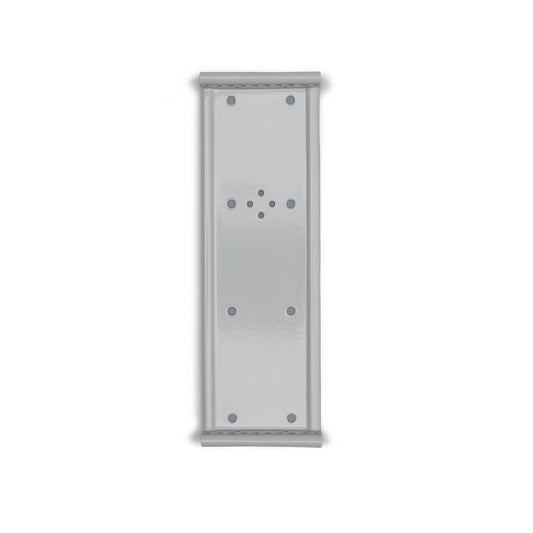 Clear view panel wall holder, for A5, light grey.