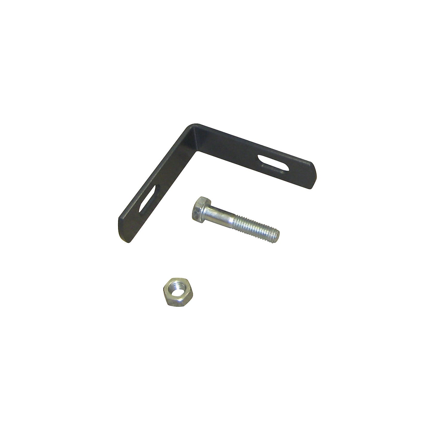 Bracket for securing to the ground, for cloakroom bench, pack of 2.