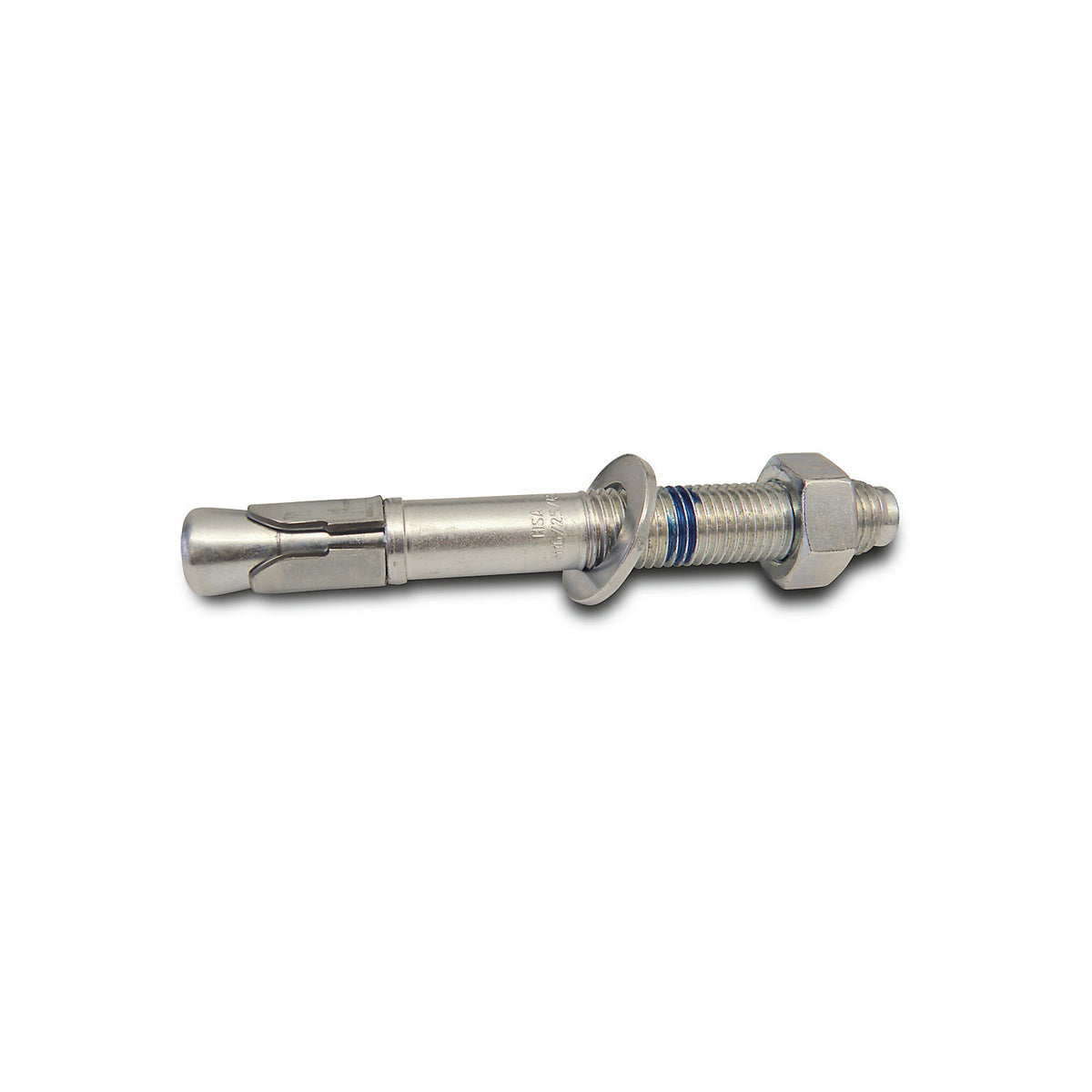 Anchor bolt, for concrete pavement, with screw and washer.