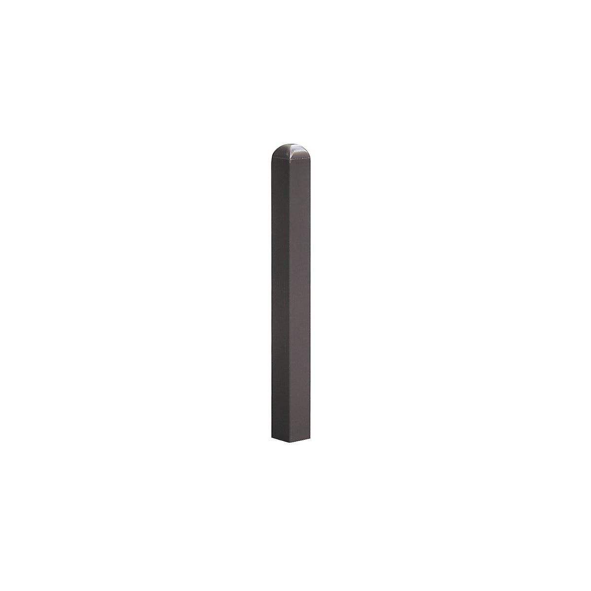 City bollard, removable, with triangle lock, without chain eyelet.